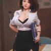Leila 1:1 Scale Silicone/TPE Large Breast Sex Doll (5′ 2″/157cm)